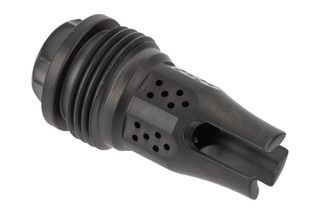 JK Armament 1/2x28 War Eagle Comp/ Flash Hider for 9mm has a durable DLC finish